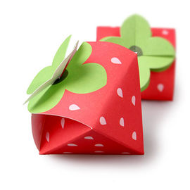 딸기에 의하여 형성된 서류상 사탕 상자 포장은 인쇄 로고를 주문 설계합니다