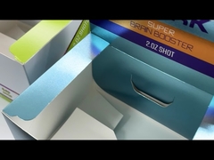 CBD 오일용 무광택 적층 종이 포장 상자