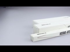 맞춤 화장품 선물 포장 상자 에보스 친근 하얀 종이 고리