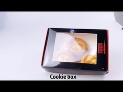 OEM 케이크 가게 페이스트리 쿠키 박스 생분해성 사용자 지정 쿠키 종이 박스 박스